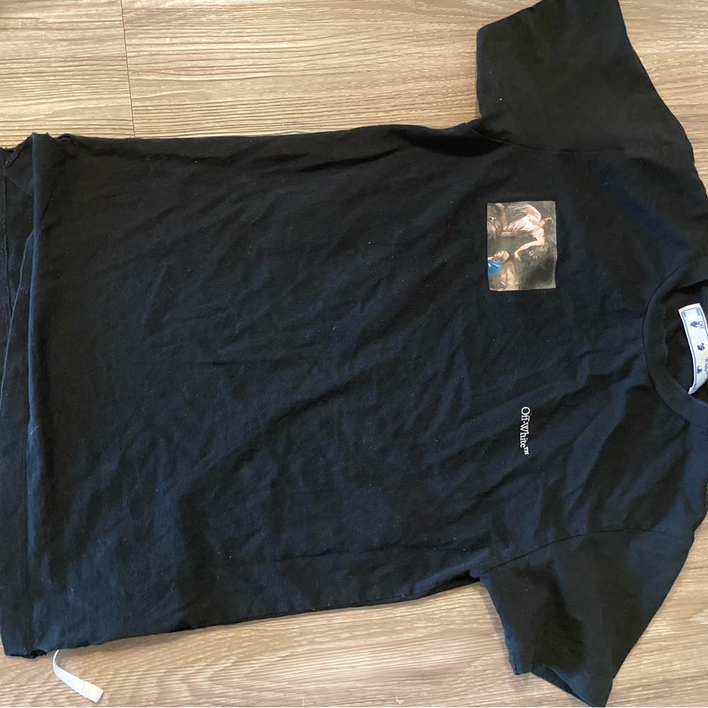 Off-White Black Graphic T-Shirt for Men